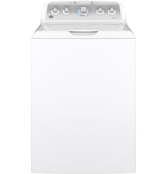 GE® 4.6 cu. ft. Capacity Washer with Stainless Steel Basket | White (GTW500ASNWS)
