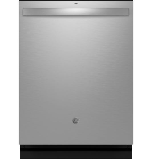 GE® Top Control with Stainless Steel Interior Dishwasher with Sanitize Cycle | Fingerprint Resistant Stainless Steel (GDT650SYVFS)