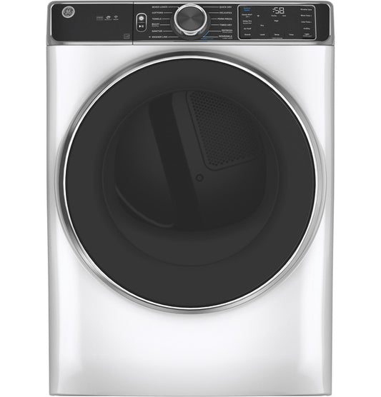 GE® 7.8 cu. ft. Capacity Front Load Electric Dryer | White (GFD85ESSNWW)+