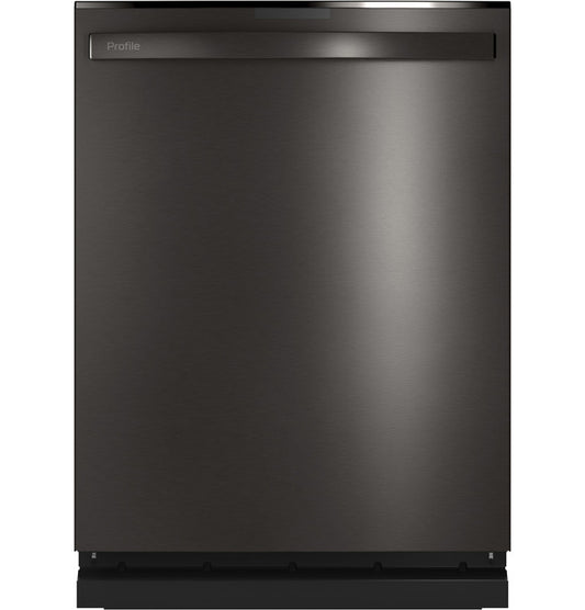 GE Profile™ Top Control with Stainless Steel Interior Dishwasher | Black Stainless (PDT715SBNTS)