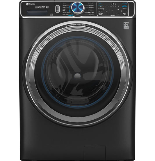PFW950SPTDS GE Profile™ Carbon Graphite 5.3 cu. ft. Capacity Smart Front Load ENERGY STAR® Steam Washer with Adaptive SmartDispense™ UltraFresh Vent System Plus™ with OdorBlock™ +