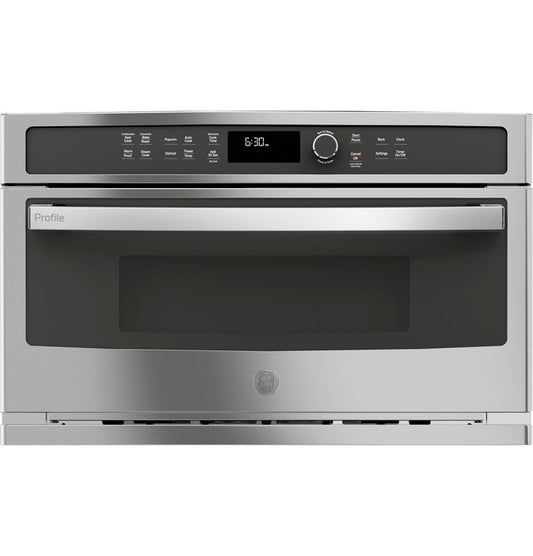 GE Profile™ Built-In Microwave/Convection Oven | Stainless Steel (PWB7030SLSS)