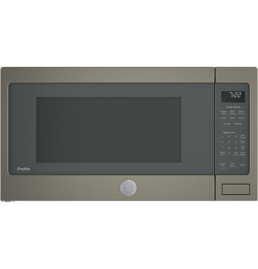 GE Profile™ 2.2 Cu. Ft. Countertop Sensor Microwave Oven | Slate (PES7227ELES)