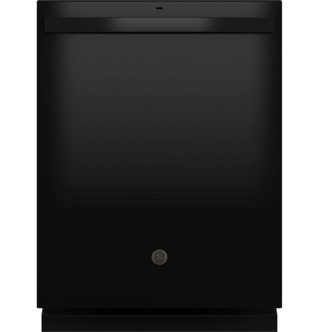 GE® Top Control with Plastic Interior Dishwasher | Black (GDT550PGRBB)