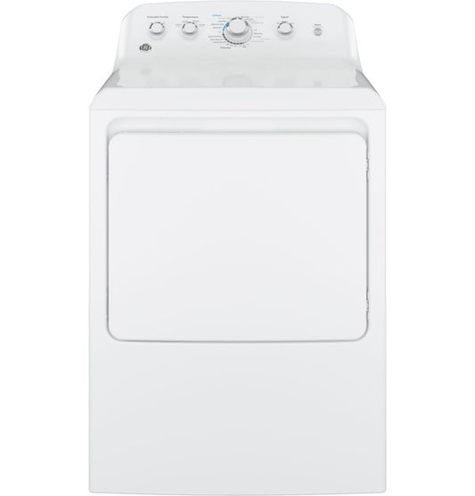 GE® 7.2 cu. ft. Capacity aluminized alloy drum Electric Dryer | White (GTD42EASJWW) +